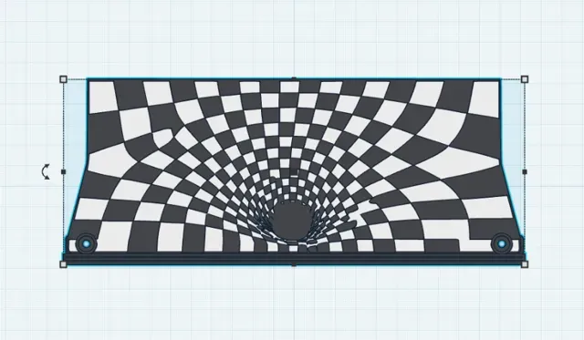 Vortex Optical Illusion Wall Shelf — Фото 4 из 4