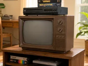 Miniature Retro Television