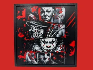 Horror Gang - Freddy, Jason, Michael, Pennywise