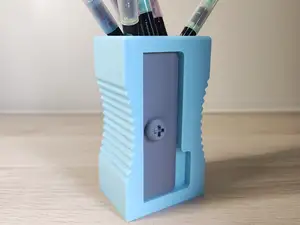 Pencil sharpener - pen holder