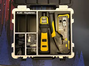 Gridfinity Klein Tools RJ45 Tools Bin - 3x4x6U