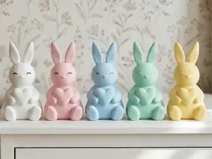 Heart Bunny ♡ - Easter Decor (AMS & NO AMS)