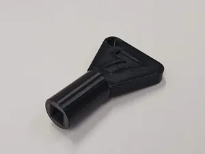 Square cabinet key 7 mm