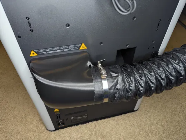 H2D/H2S Right Angle Exhaust Vent 3in/4in(75/100mm) — Image 7 of 8