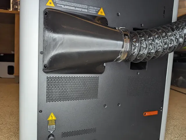 H2D/H2S Right Angle Exhaust Vent 3in/4in(75/100mm) — Image 4 of 8
