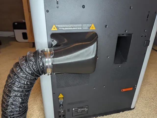 H2D/H2S Right Angle Exhaust Vent 3in/4in(75/100mm) — Image 5 of 8