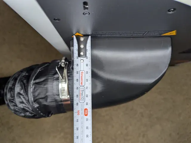 H2D/H2S Right Angle Exhaust Vent 3in/4in(75/100mm) — Image 6 of 8