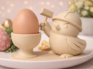 Crack It, Chick! Easter Egg Holder