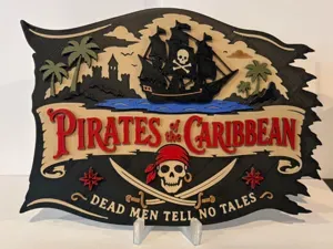 Pirates of the Caribbean Flag