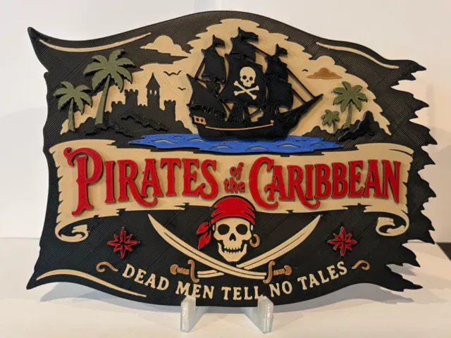 Pirates of the Caribbean Flag