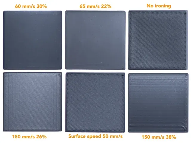Ironing Recommended Settings Calibration Test — Image 2 of 9