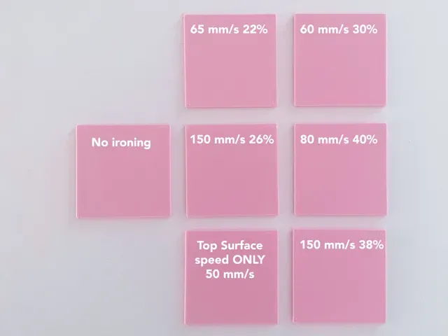 Ironing Recommended Settings Calibration Test — Image 8 of 9