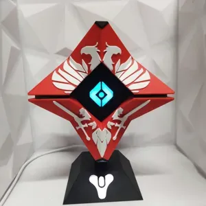 Destiny/Destiny 2 Crucible Ghost Shellwith LED Eye