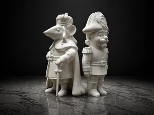 Nutcracker and Rat King Set
