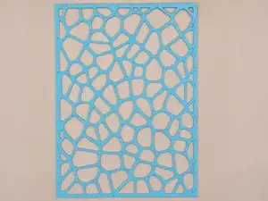 Plant Cell Spot Pattern Stencil