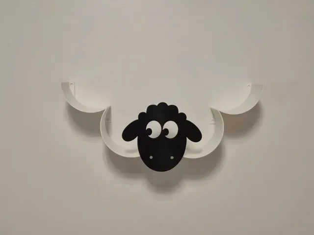 Cute Sheep Cloud Toilet Paper Holder - Wall Mount — Фото 3 из 3