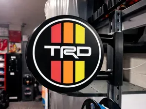 TRD Pub Sign – 3D Printed Garage / Bar Sign