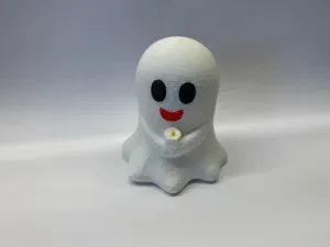 Cute ghost with candle (No support / easy print)