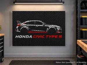 Honda Civic Type R FL5 | Makers Wall (SKÅDIS)