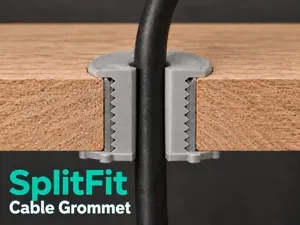 SplitFit – Parametric Cable Grommet