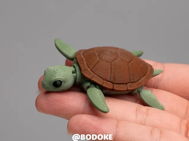 Baby Turtle - Articulated — Фото 6 из 6
