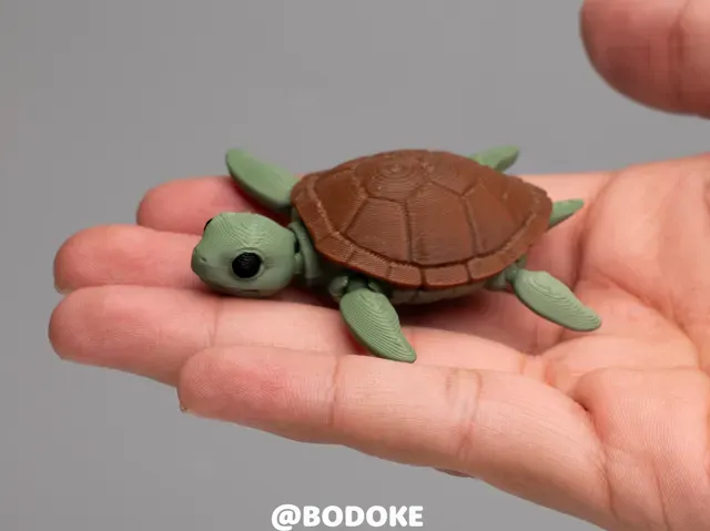 Baby Turtle - Articulated — Фото 4 из 6