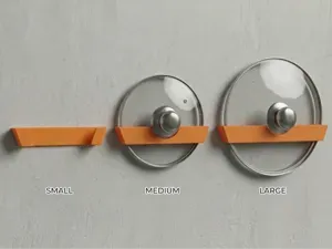 Wall-Mounted Pot & Pan Lid Holder