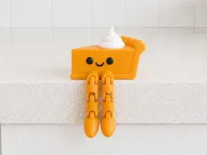 Pumpkin Pie Articulated Flexi Leggy Shelf Sitter