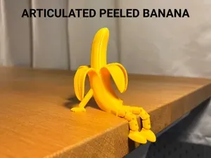 Articulated Peeled Banana Buddy