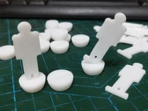 Subbuteo Style Football player