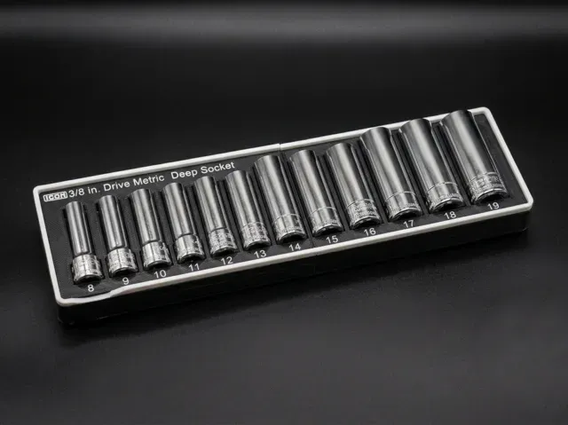 ICON 3/8 in. Drive Metric Deep Socket | Gridfinity — Фото 2 из 4
