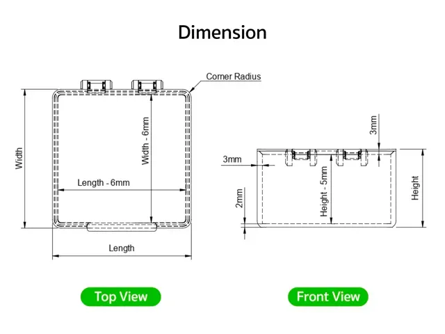 Customizable Box with Hinged Lid (Parametric) — Фото 7 из 7
