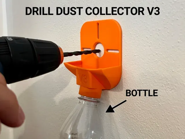 Drill Dust Collector and Guide V3