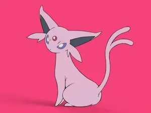 Espeon Wall Art