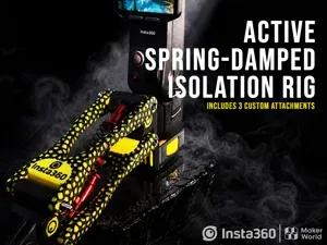 Insta 360 Luna Ultra: Active Spring-Damped Mount