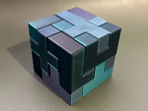 13 Piece Cubic Puzzle (Bigger and better)