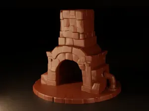 Stone Furnace - DND scatter terrain