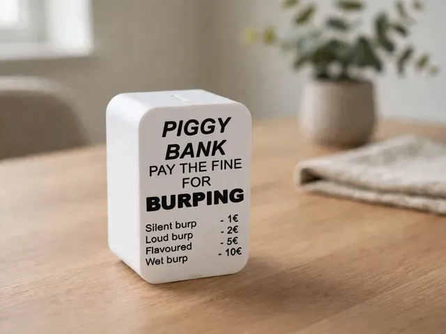 Piggy Bank - Funny Burp Jar