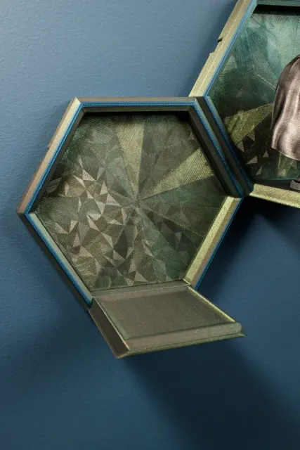 Hexagonal wall shelf for small figurines — Image 6 of 11