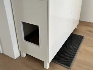 Rahmen Katzenklo Schrank Ikea