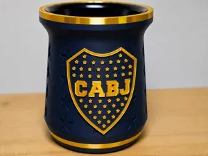 Mate de Boca Juniors Diseño Exclusivo y Optimizado