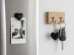 Heart Present – Keychain & Magnet