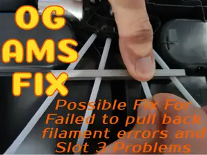 AMS Fix Failed To Pull Back Filament Error
