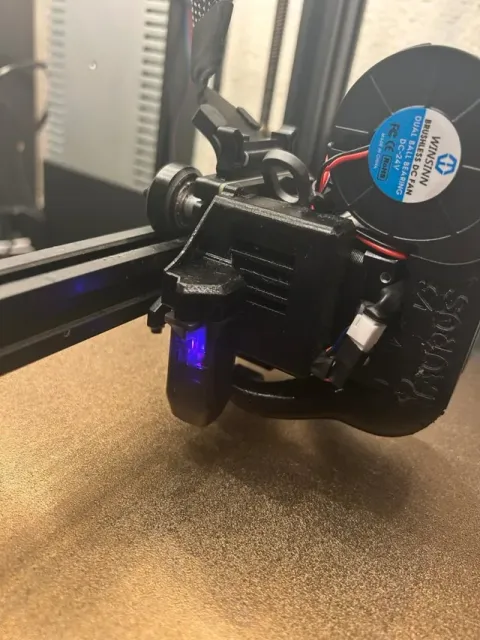 Zero Offset backplate for Sprite extruder Ender 3 — Фото 3 из 7