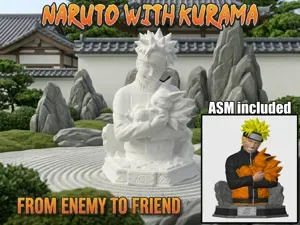 Naruto with Kurama: From enemy to friend