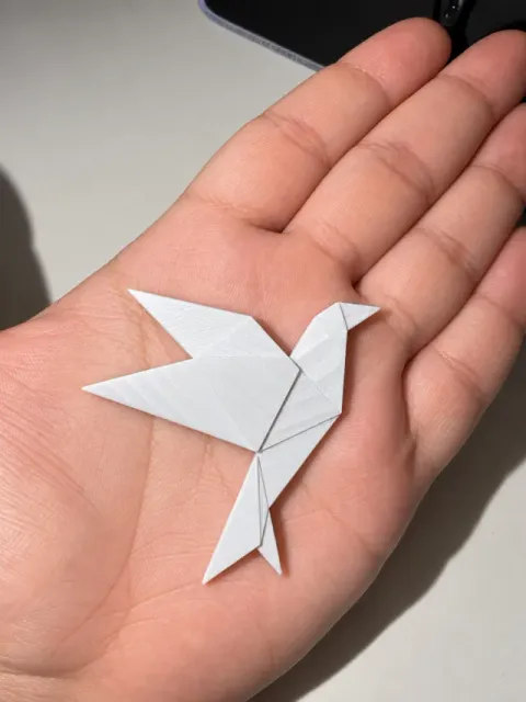 Origami Bird Art Fast | Easy Print — Фото 3 из 7