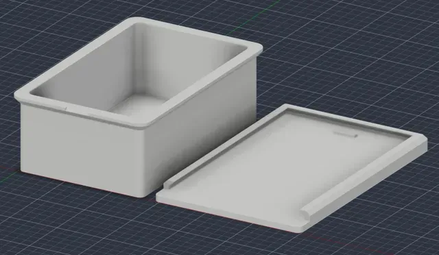 Parametric Box with Sliding Lid & Snap Lock — Фото 14 из 15