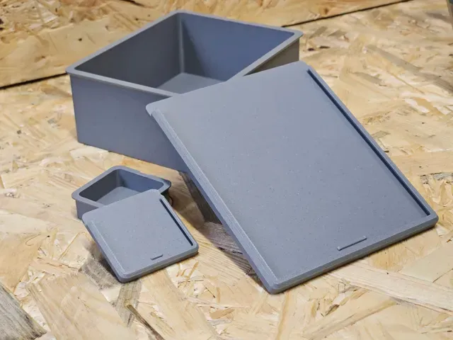 Parametric Box with Sliding Lid & Snap Lock — Фото 2 из 15