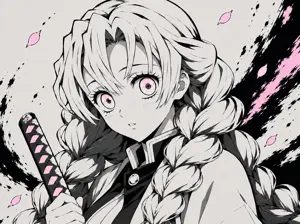 Demon Slayer Mitsuri Kanroji Hueforge