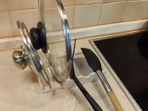 Kitchen Utensil & Lid Rest Holder